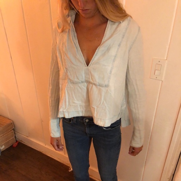 Light denim shirt